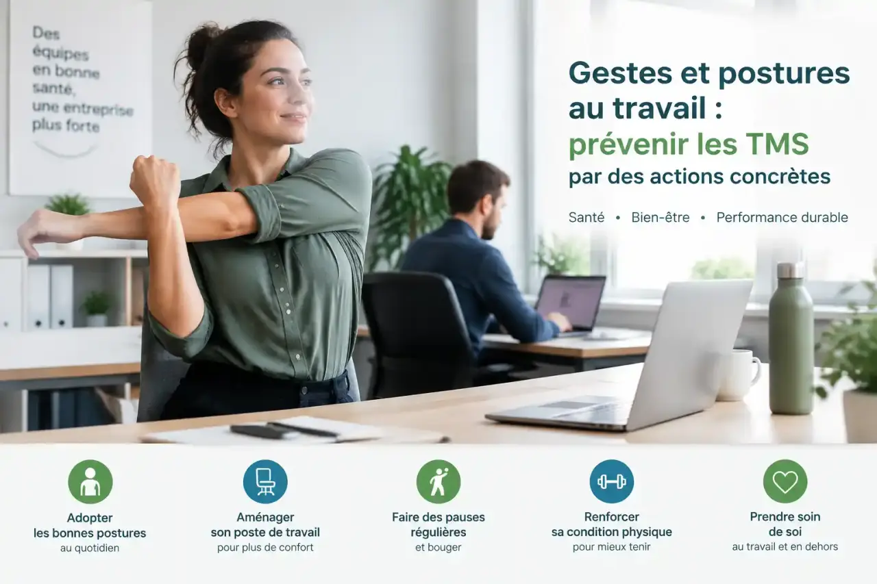 Gestes et postures au travail : prévenir les TMS par des actions concrètes