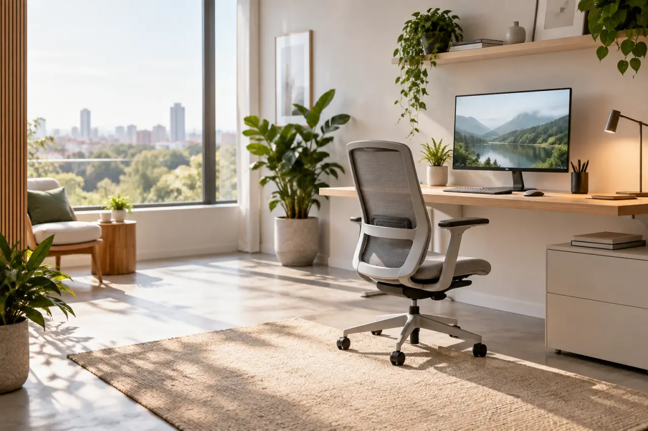 Un bureau professionnel compact peut libérer le sol sans sacrifier l’ergonomie