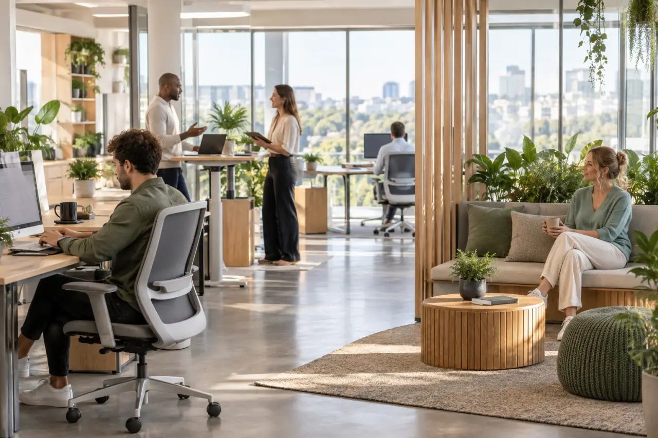 Un environnement professionnel efficace adapte l’espace aux usages