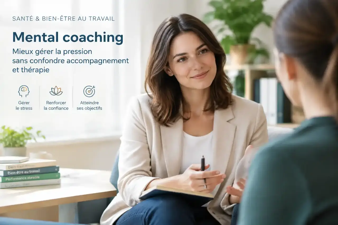 Mental coaching : mieux gérer la pression sans confondre accompagnement et thérapie