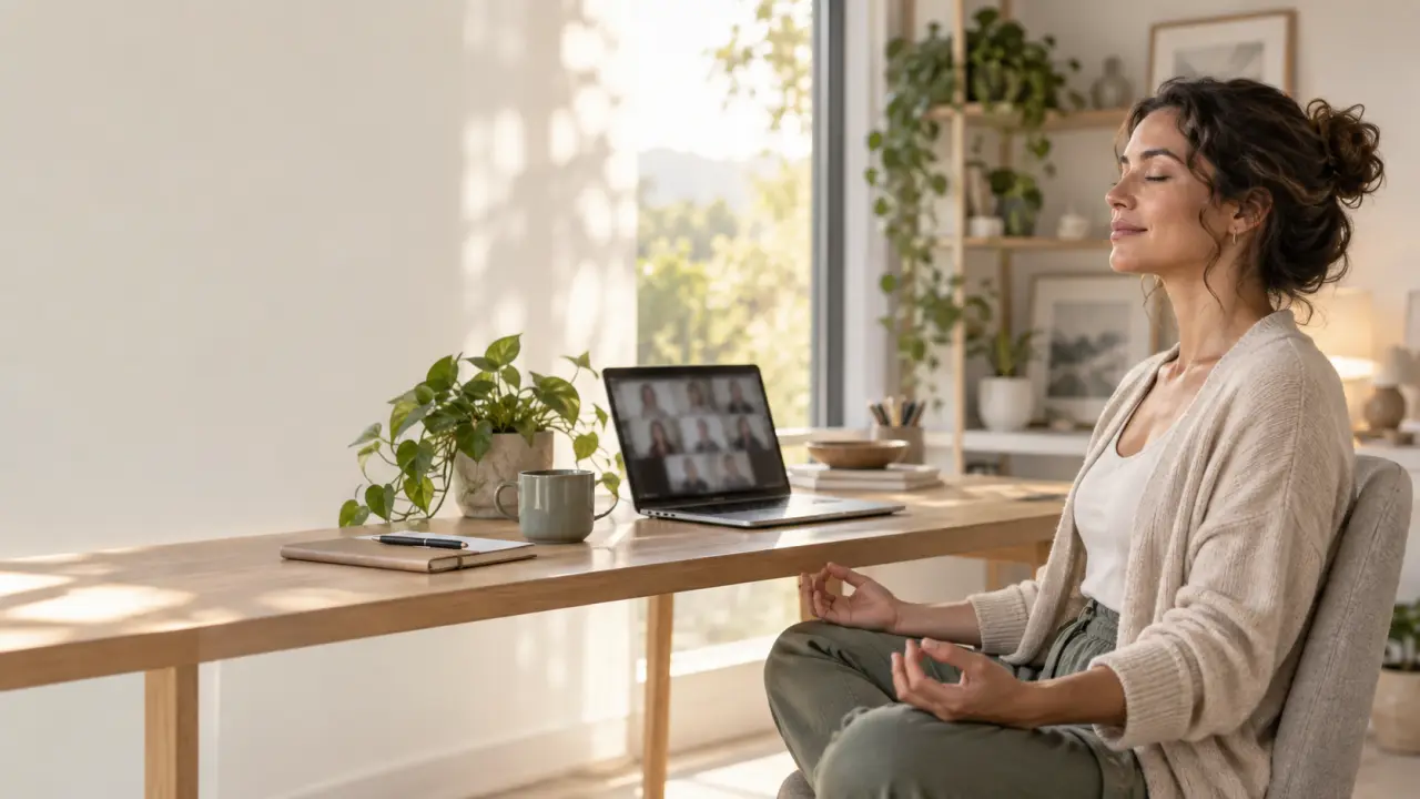 Cours de méditation en ligne : 45 minutes guidées ou 5 semaines pour créer une routine ?